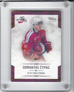 Čipas Domantas OFS Chance Liga 2018-19 Ice Water 1/1 č.296